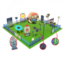 Космическая площадка (комплект Про плюс) - «globural.ru» - Можайск