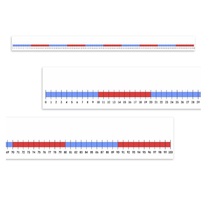Нумирошка. Числовая прямая 0-100 по методике Нумикон - «globural.ru» - Можайск