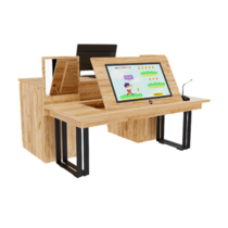 Логопедический стол Logo Pro 21,5" - «globural.ru» - Можайск