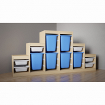 Стеллаж «Голубые облака» - «globural.ru» - Можайск