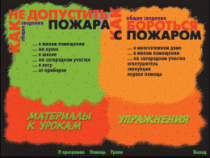 Основы пожарной  безопасности. (Электронное учебное пособие по курсу ОБЖ) - «globural.ru» - Можайск