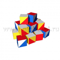 Кубики «Сложи узор» средние - «globural.ru» - Можайск