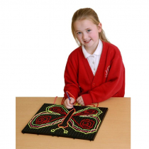 Набор Узорная шнуровка №2 (Набор черных панелей для создания композиций) - «globural.ru» - Можайск