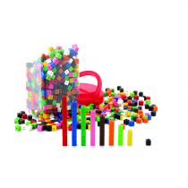 Набор  "Соединяющиеся кубики" 1000 штук - «globural.ru» - Можайск