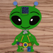 Бизиборд "Разумный пришелец" - «globural.ru» - Можайск