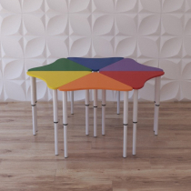 Стол растущий на регулируемых ножках «Лети лепесток» - «globural.ru» - Можайск