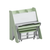 Набор мебели «Конструкторское бюро» (серый/фисташковый) - «globural.ru» - Можайск