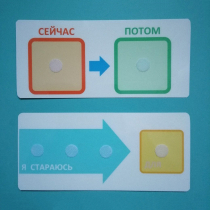 Двусторонний планшет "Сейчас - потом" - «globural.ru» - Можайск