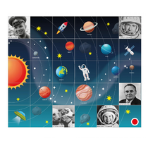 Коврик для логобота Пчелка "Космос" - «globural.ru» - Можайск