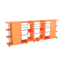 Модульные стеллажи 'Робик 002' - «globural.ru» - Можайск