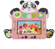 Настенный интерактивный комплекс бизиборд "Панда" - «globural.ru» - Можайск