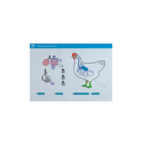 Стенд-планшет светодинамический "Изучение органов дыхания сельскохозяйственных животных" со сменными панелями - «globural.ru» - Можайск