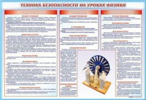 Стенд-уголок "Техника безопасности на уроках физики" - «globural.ru» - Можайск
