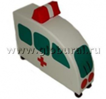 Напольная мягкая игрушка «Скорая помощь» каталка - «globural.ru» - Можайск