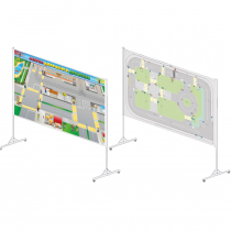 Магнитный стенд двусторонний "Азбука дорожного движения ПДД" - «globural.ru» - Можайск