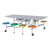 Cтол обеденный складной Mobi на 8 персон - «globural.ru» - Можайск