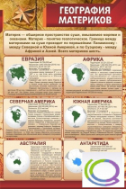Стенд "География материков" - «globural.ru» - Можайск
