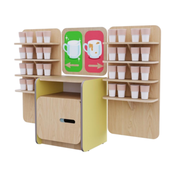 Питьевая зона из коллекции «НЕГА» (цвет желтый) - «globural.ru» - Можайск