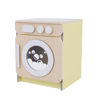 Стиральная машина из коллекции «НЕГА» (желтый) - «globural.ru» - Можайск