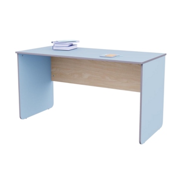 Письменный стол для воспитателя из коллекции «НЕГА» (цвет голубой) - «globural.ru» - Можайск
