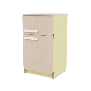 Холодильник из коллекции «НЕГА» (желтый) - «globural.ru» - Можайск