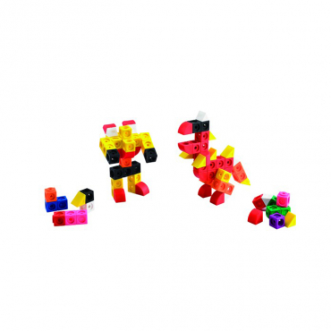 Математические кубики, 2 см. Набор с заданиями для конструирования.  - «globural.ru» - Можайск