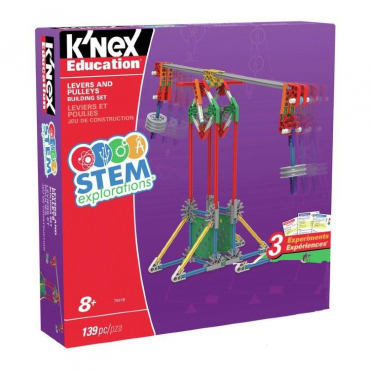 Конструктор образовательный K'NEX Education "STEM Исследования: Рычаги и шкифы" - «globural.ru» - Можайск