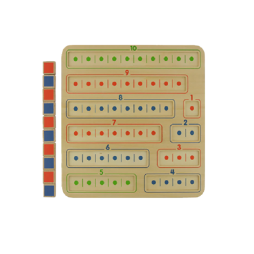 Панель "Счет 1-10 по точкам" - «globural.ru» - Можайск