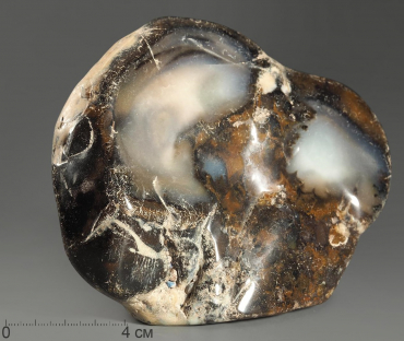 Агат дендритовый (халцедон), полировка - «globural.ru» - Можайск