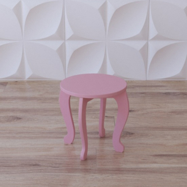 Табурет «Царевна» розовый - «globural.ru» - Можайск