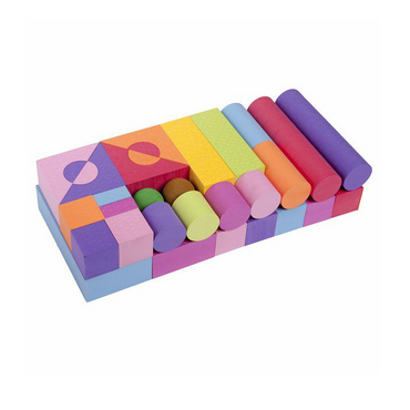 Конструктор мягкий 49 блоков - «globural.ru» - Можайск