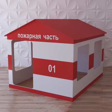 Детский игровой домик «Пожарная служба» - «globural.ru» - Можайск