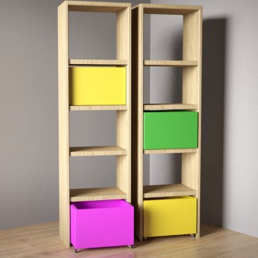 Стеллаж «Детская радость» - «globural.ru» - Можайск