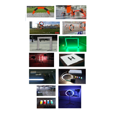 Стандартизированная трасса F3UDH-350 для обучения пилотов по классам F3U MultiGP LightSeries - «globural.ru» - Можайск