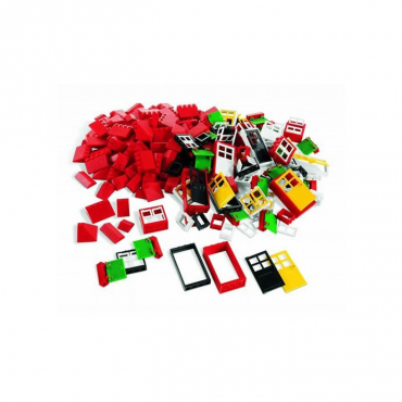Набор "Окна, двери и черепица для крыши" LEGO - «globural.ru» - Можайск