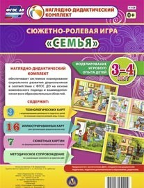 Сюжетно-ролевая игра "Семья" для детей 3-4 лет - «globural.ru» - Можайск