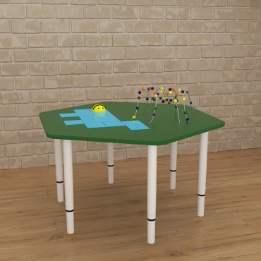 Игровой стол для развития мелкой моторики Маленькие горки - «globural.ru» - Можайск