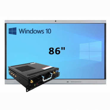 Интерактивная панель 86" (встроенный ПК Win10, Intel i5) - «globural.ru» - Можайск