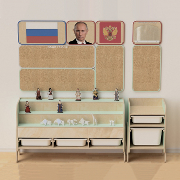 Комплект входной группы Патриотического воспитания в детском саду «Родина моя» - «globural.ru» - Можайск